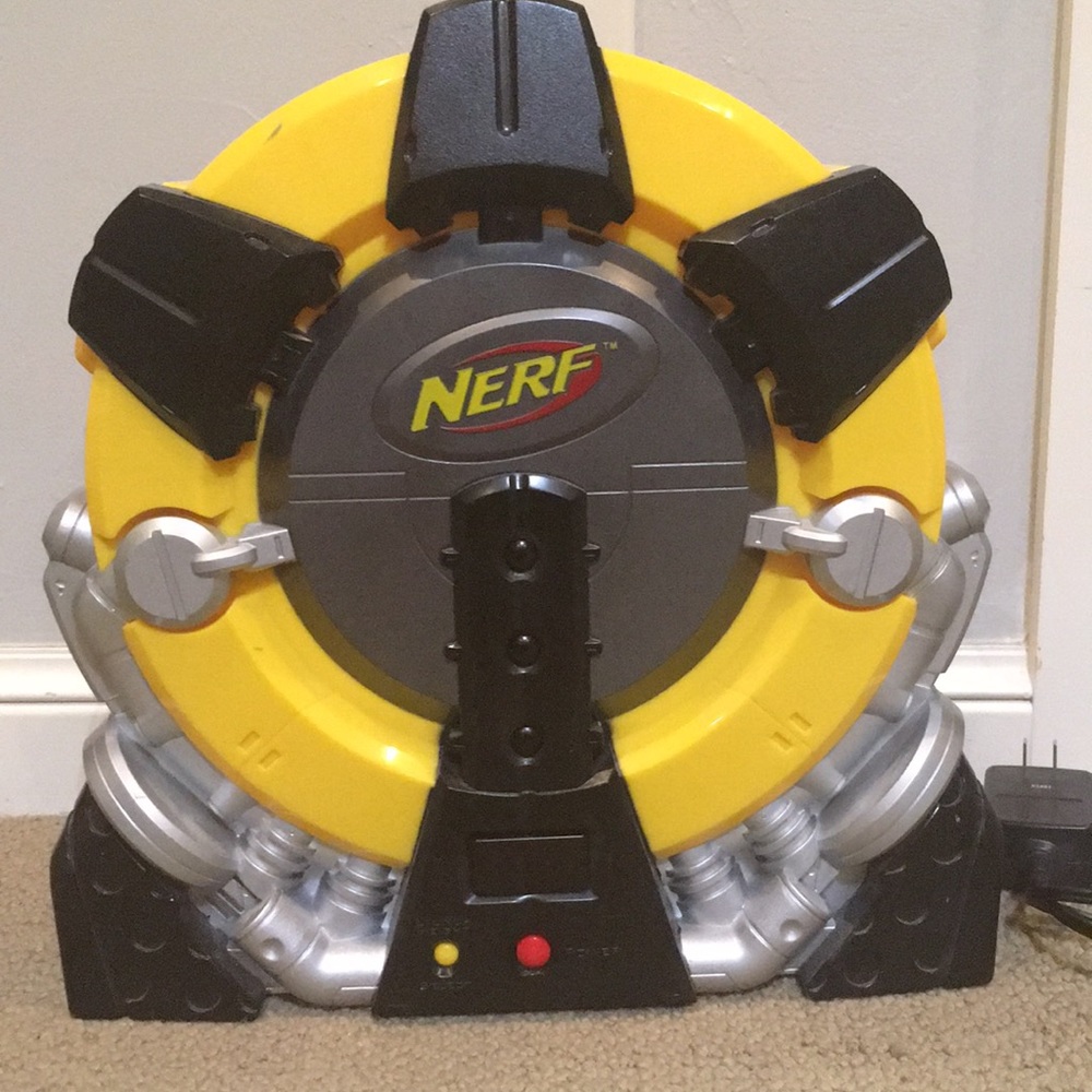 Vintage nerf skeet launcher with included remote